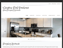 Tablet Screenshot of graystonepark.com
